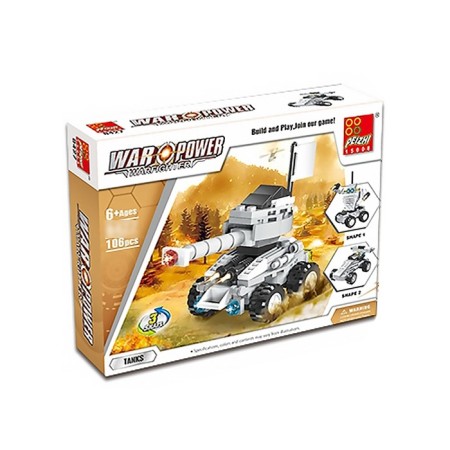 Designer "Armed Forces", 106 parts, 3 assembly options-2