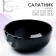 Ceramic Salamic “Obsidian”, 16.5 x 7 cm, 900 ml, black color