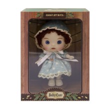 Baby Cute doll, in a scarf, 18 cm