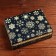 Gift box, with a window, the team "Happy New Year", 24 x 17 x 8 cm