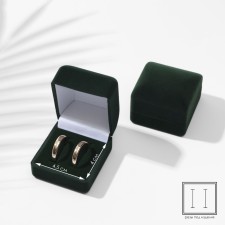 Velvet case for earrings/rings 