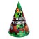 Paper cap “Happy birthday. Pixels ”, in the set 6 pcs.