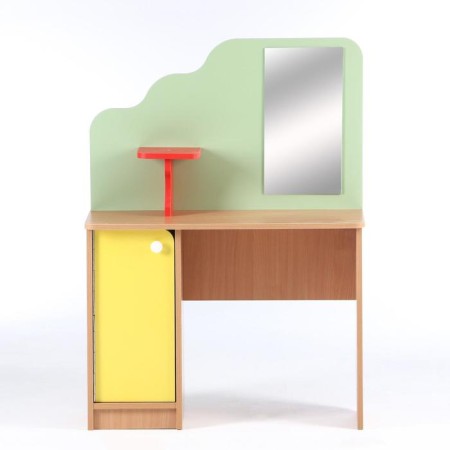 Hairdresser, 800x300x1100, chipboard, case - beech, facades - colored-1