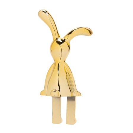 Toy on the car panel, bunnies, gold, plastic, set 2 pcs-4