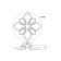 Ceiling lamp 169W, LED, 11,8x75.5 cm, white