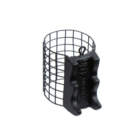 Metallic feeder X-Feeder Me Batman M Grid, Matt Black, 100 g, 30 ml-1