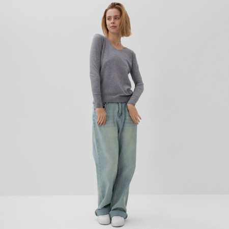 Female jumper minku, gray color, rr 42-44-1