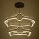 Lumber "Polterina" LED 320W 3000-6000K black 70x70x15cm BayerLux