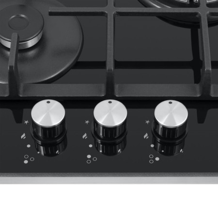 Honing surface HOMSAIR HGG433TGCBK, Gas, 3 burners, black-6
