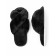 Bunny slippers, size 38-39, black color