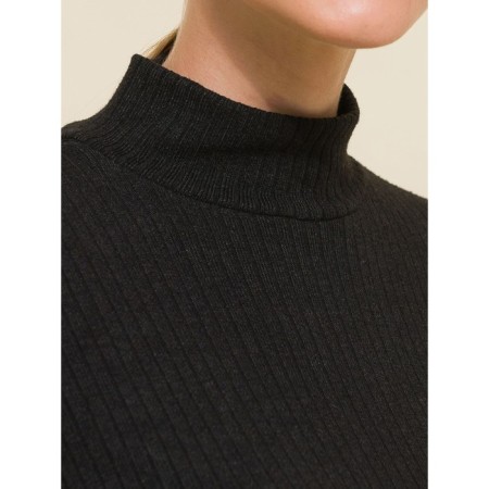 Women's turtleneck, size 44, black color-2