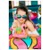 Flamingo inflatable toy, 18 cm
