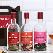A gift set of bottles of 0.5 liter 