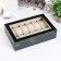 Casket Wood for clock 12 "Carbon" departments 8x31x20 cm