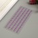 Decorative stickers "Pearls" 0.5 cm, 105 pcs, lilac