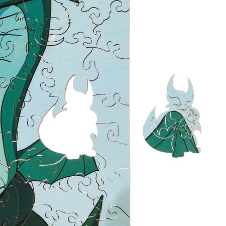 Figure puzzle "Fairytale Dragon"-2