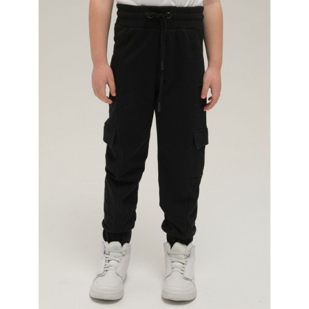 Pants for girls, height 92 cm, black color-10