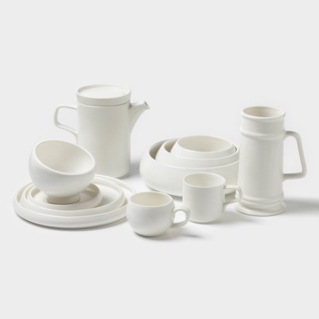 Tea couple Magistro OliveQueen, 220 ml, 15 × 15 cm, porcelain, white-6