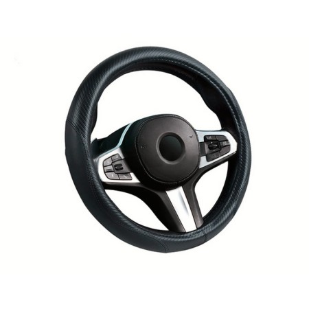 Carfashion magnum steering wheel, size m, black/black/black