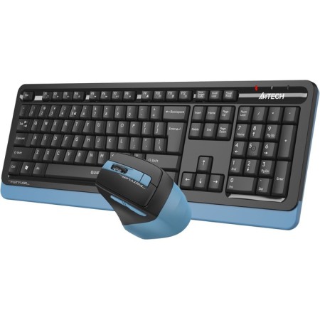 Keyboard + Mouse A4Tech FSTYLER FGS1035Q CLAV: Black/Blue Mouse: Black/Blue USB USB 106689-3