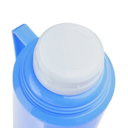 Thermos 1 l, with a glass flask, retains heat 8 hours, 13 x 28 cm, blue-3