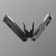 Multitul 11V1 with pliers, black and gray