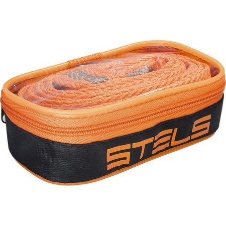 Towing cable stels, 3.5 tons, 2 hooks, a bag with a zipper-1