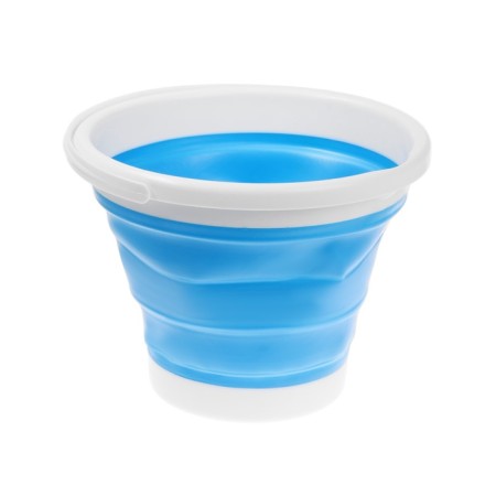 LWM-03 portable mini-stying machine with a bucket of 10 l, folding, blue-6