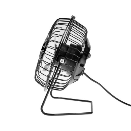 Fan Luazon LOF-05, desktop, 2.5 W, 12 cm, metal, black-3