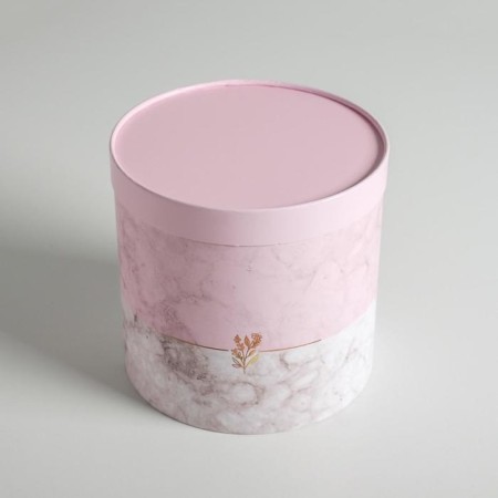 A set of boxes of thin cardboard 4 in 1, gift packaging, “marble”, 12 x 12 - 20 x 20 cm-3