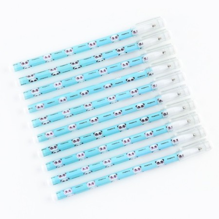 Ballpack blue paste 0.5 mm with cap "Pandastik" Plastic