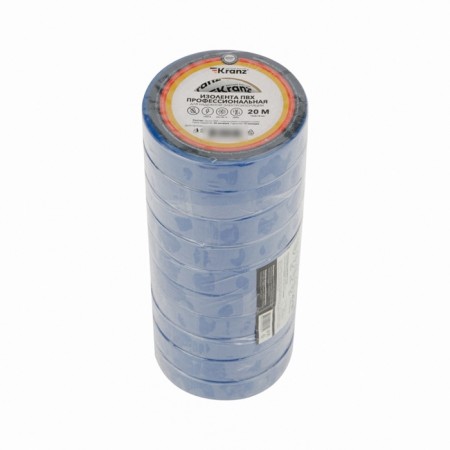 PVC island professional, 0.18x19 mm, 20 m, blue Kranz-4