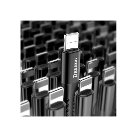 Cable Baseus Fish Eye, Lightning - USB, 2 A, 1 m, black-4
