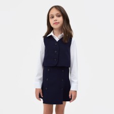 Wittance for the girl Minaku, the color is blue, height is 140 cm