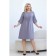 Women's dress, size 52, gray color