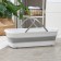 Folding harvesting bucket, 63 × 25 × 20 cm (bottom 53 × 17 cm), color gray color