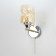 Sconces Citilux "Claude" CL137312, 10x21 cm, 1x60W, e27, yellow color