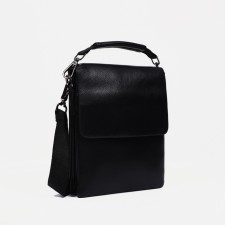 Male bag, black color