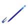 A pen with erasing ink gel Berlingo Apex E, 0.5 mm, trihedral, blue ink blue