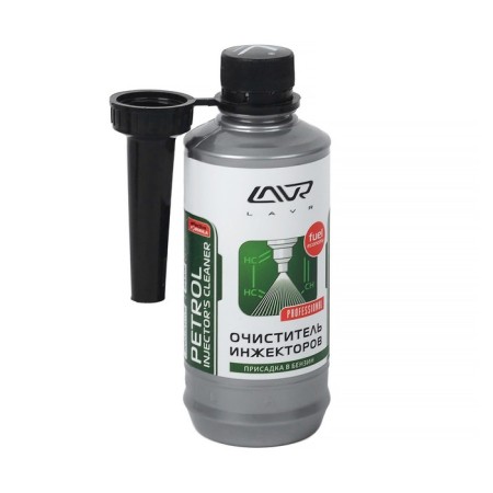LAVR injector purifier, additive to gasoline by 40-60 liters, 310 ml, bottle LN2109