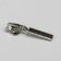 Automatic lock for lightning "Tractor", decorative, No. 5, Nickel color
