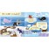 Books with windows. Animal world