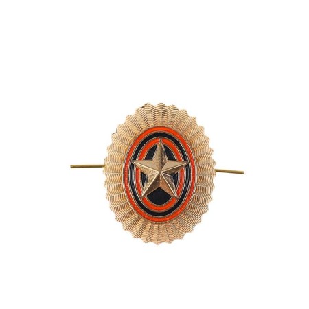 Kocardia with a star, oval, 3 × 4 cm-1