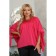 Female suit, size 48, fuchsia color