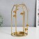 Climber Metal "Golden Balls" gold 14x14x26 cm