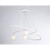 LED LED suspension with a change of lamp and with the control panel Ambrella Light, Linetech, FL66326, G9, 92 W, 6900LUM, 3000-6400K, white, white matte