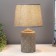 Table lamp 08939/1 E14 40W Gray 17x17x30 cm Risalux