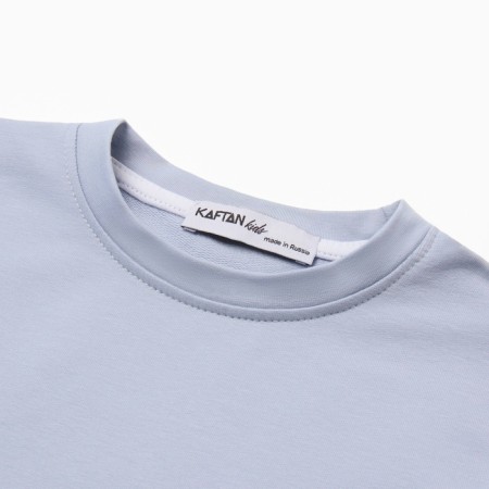 Children's T -shirt with Dl. Rrukawa KAFTAN, p. 32 (110-116 cm), gray-8