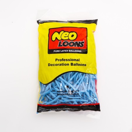 Ball for tweeting latex 150 ", standard, set 10 pcs., Blue color-1