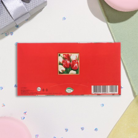 The envelope for money "Fine spring gives inspiration!" embossing, bow, 16.5x8.5 cm-2